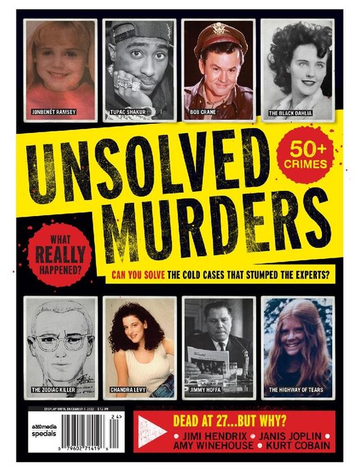 Title details for Unsolved Murders by A360 Media, LLC - Available